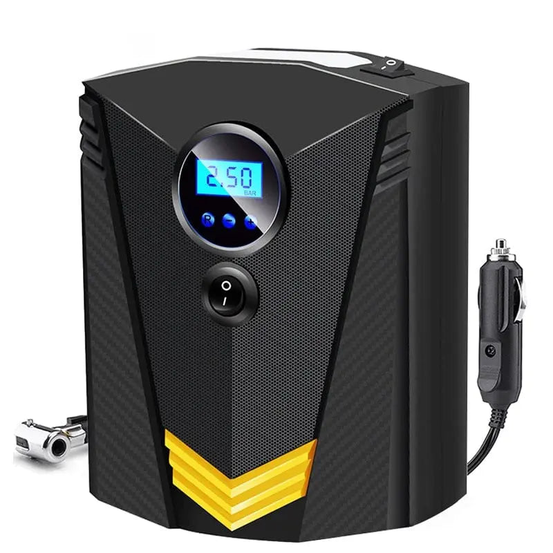 Air compressor pump 150 PSI digital/analog tires DC 12 volts e.g. tires Air compressor pump 150 PSI digital/analog tires DC 12 volts e.g. tires